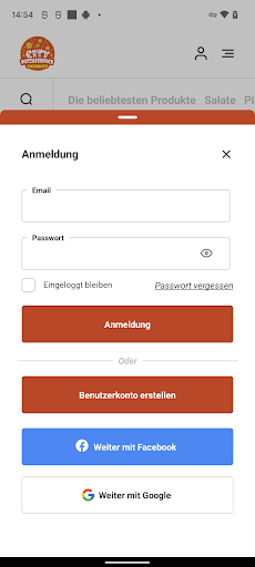 City Pizzaservice Chemnitz Screen 2