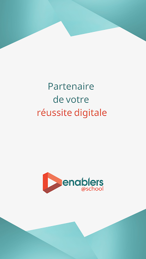 Android application Enablers @school screenshort