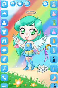 Chibi Angel Dress Up Game  screenshots 1