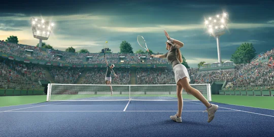 Tropical Tennis pro Sport Game