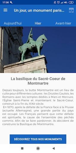 Découvrir Paris  Un jour un