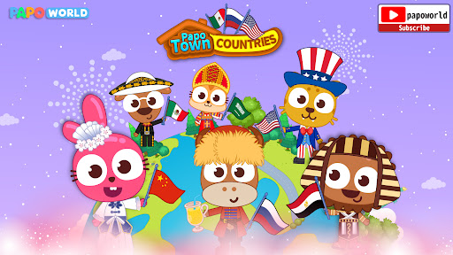 Screenshot of Papo Town Countries