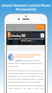 Network Unlock App - For All