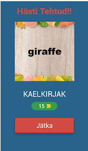 Estonian learning game