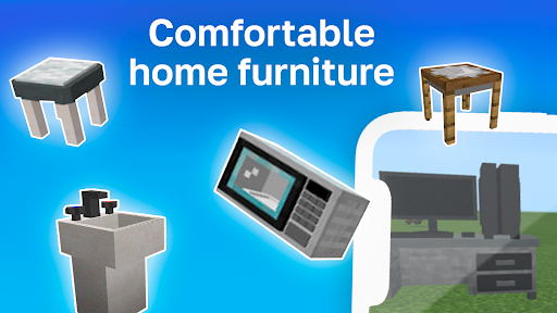 Furniture Mod - Minecraft Mods Screenshot 1 - AppWisp.com