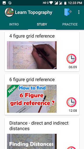 Learn Topography Screen 3