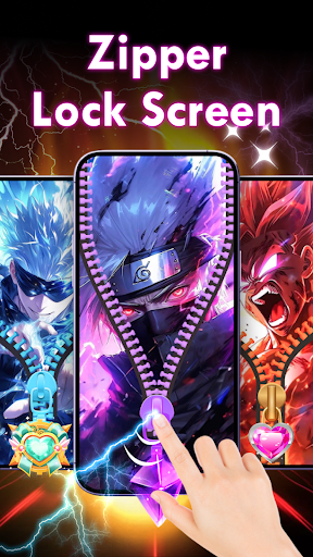 Zipper Lockscreen Wallpaper 4K Screenshot 2 - AppWisp.com