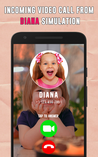 Android application Kids Diana Video Call Prank screenshort