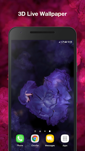 Android application Rose Live Wallpaper screenshort