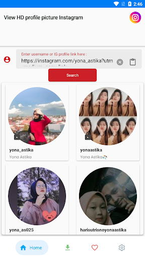 HD Profile Picture Downloader Screen 2