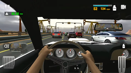 끝없는 고속도로 자동차 경주 3D