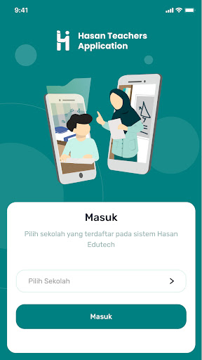 Android application Hasan Teacher screenshort