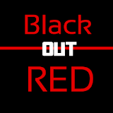 Blackout Red Keyboard Skin icon