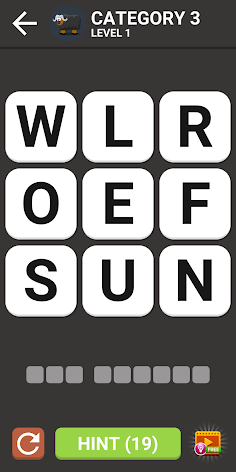 Word Brain Challenge - Screenshot 1