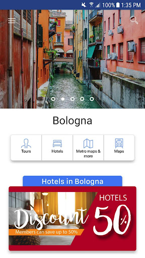 Bologna Travel Guide Screen 2