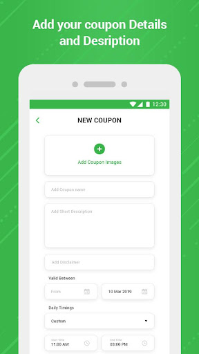 College Coupons Business App