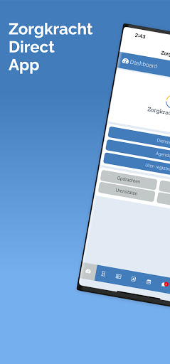 Android application Zorgkracht Direct screenshort