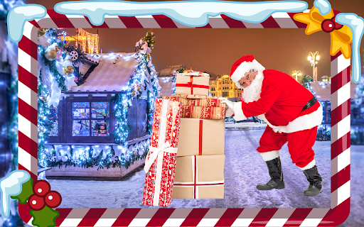 Christmas Photo Frames Editor Screen 3