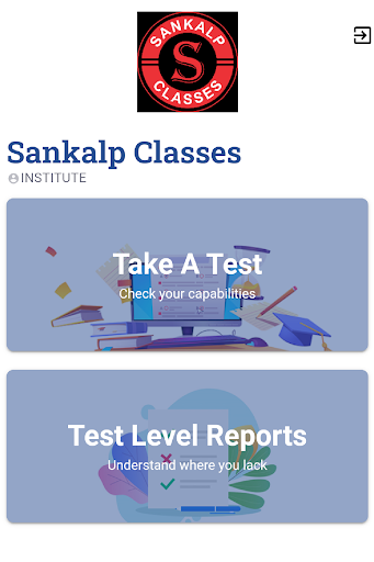 Sankalp Classes - Online Tests Screen 2