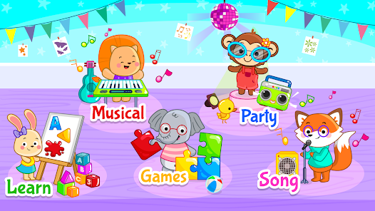 Captura 20 juegos de piano para niños android