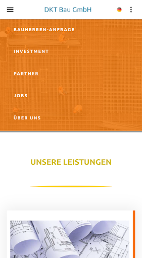 Android application DKT BAU GmbH - build and trade screenshort