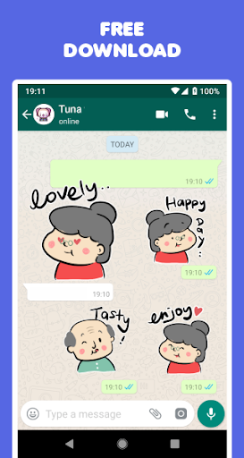 Parents Day Sticker Packs Screen 3