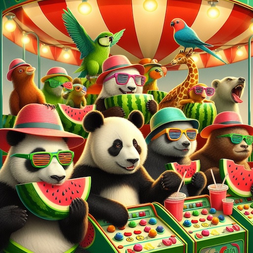 Watermelon Game Animal Puzzle logo