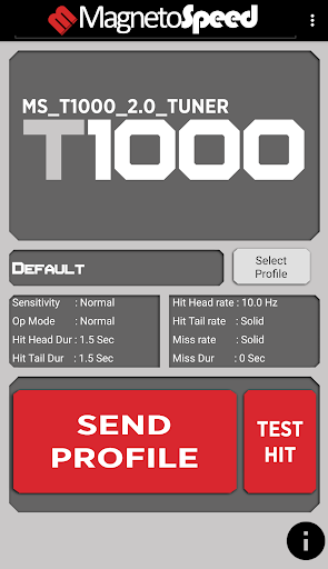 Android application T1000 Tuner screenshort