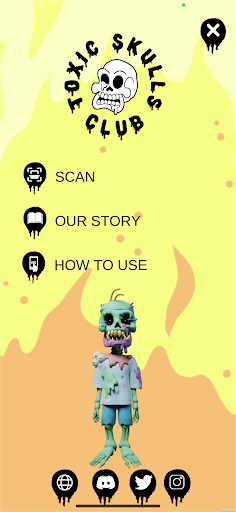Toxic Skulls Club Screen 2