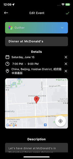 Gather: Plan & Hangout with AI Screen 3