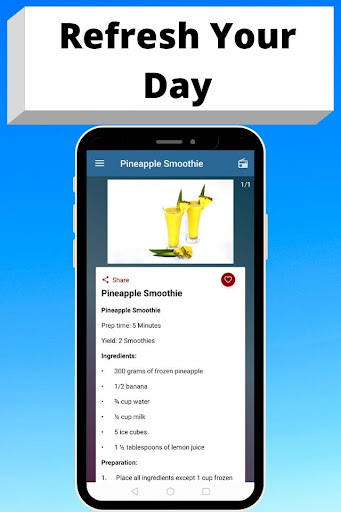 Natural Fruit Smoothies