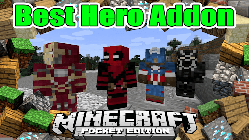 Superheroes Skin Minecraft Mod Screenshot 3 - AppWisp.com