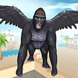 Flying Monkey - Funny Gorilla icon