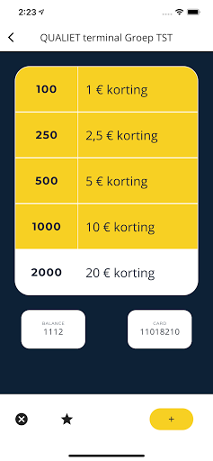 Android application Qualiet QTAB screenshort