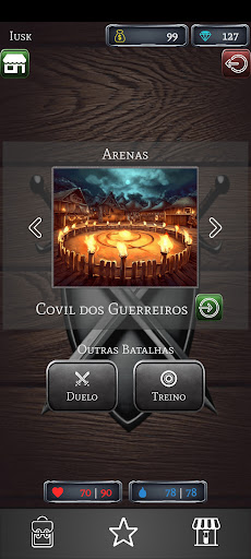 Visualização do aplicativo