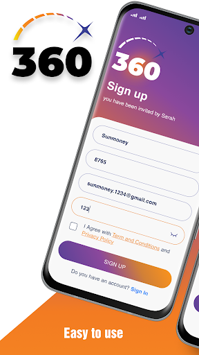 Android application SunMoney360 screenshort