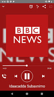 screenshot of BBC News Somali
