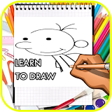 How To Draw Diary Of a Wimpy Kid  EASY STEP icon