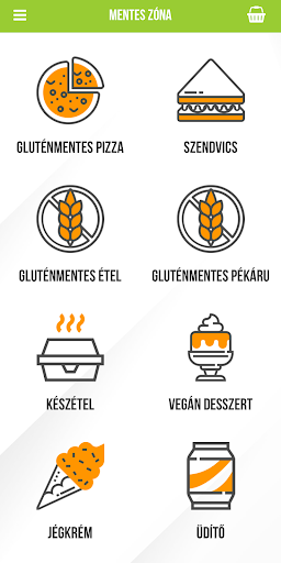 Android application Mentes zóna screenshort