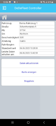 DeDeFleet - Controller Screen 3