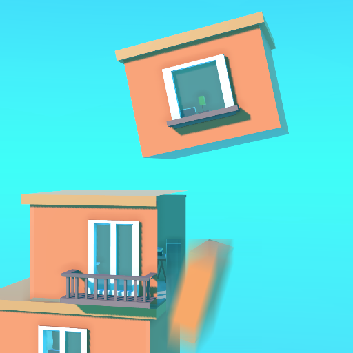 House Stacking 3D logo