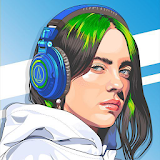 Billie Eilish Color by Number icon