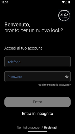 Android application Alsa Hair Saloon screenshort