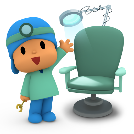 Pocoyo Dentist Care: Doctor logo