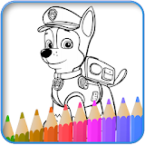 How to color Paw Patrol new game 2017 icon