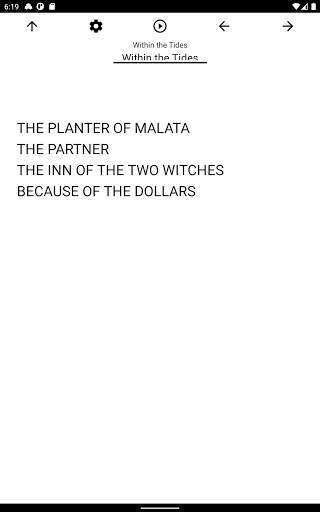 Book, Within the Tides Screen 3