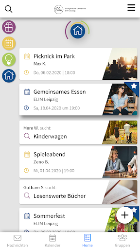 Android application ELIM Leipzig screenshort