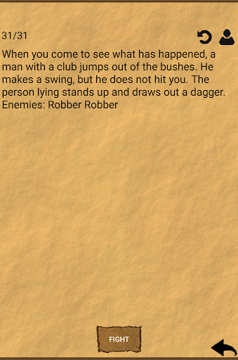 Dark Burden II - gamebook RPG