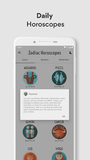 Zodiac Horoscopes - Daily Pred Screen 3