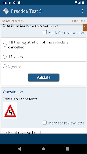Driving License Tests India Screenshot 3 - AppWisp.com